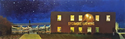 A - Print Sycamore Brewing GIFT David French  Paper Skyscraper Gift Shop Charlotte