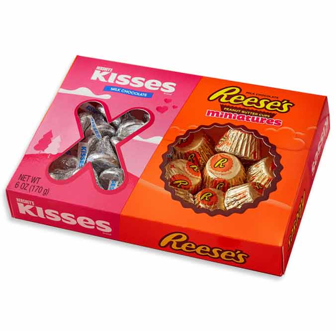 Reese's Assorted XO Gift Box Food - Chocolates & Candy Redstone Foods Paper Skyscraper Gift Shop Charlotte