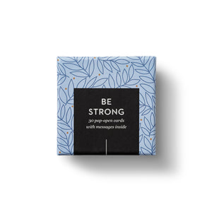 Be Strong: Thoughtfuls Pop-Open Cards  Compendium  Paper Skyscraper Gift Shop Charlotte
