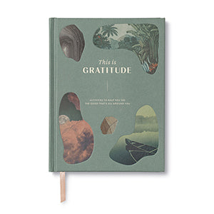 This is Gratitude Guided Journal Self-Improvement Compendium  Paper Skyscraper Gift Shop Charlotte