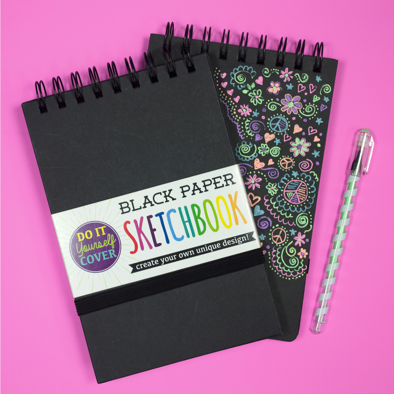 D.I.Y. Cover Sketchbook | Black  OOLY  Paper Skyscraper Gift Shop Charlotte