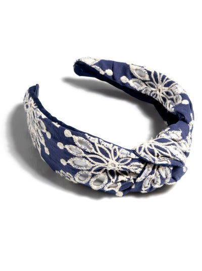 Chifley Knotted Headband | Navy Handbags + Wallets Shiraleah  Paper Skyscraper Gift Shop Charlotte