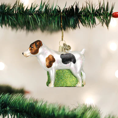 Jack Russell Ornament Ornaments Old World Christmas  Paper Skyscraper Gift Shop Charlotte