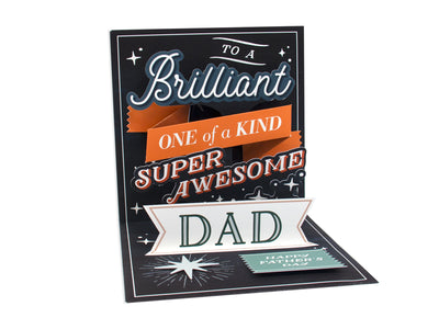 Awesome Dad Cards Up With Paper  Paper Skyscraper Gift Shop Charlotte