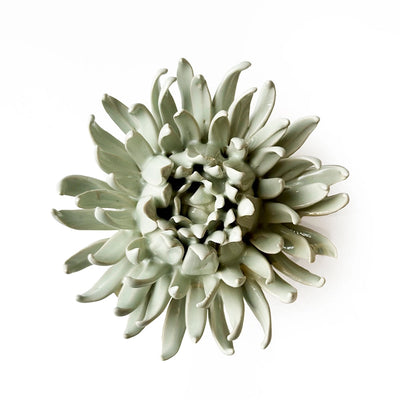 Mint Ceramic Flower with Keyhole | Chive Home Decor CHIVE  Paper Skyscraper Gift Shop Charlotte