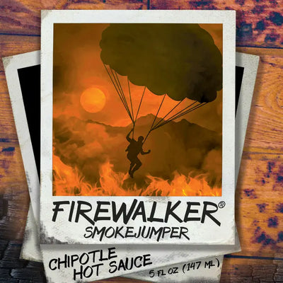 Firewalker Smokejumper Chipotle Hot Sauce FOOD Blue Mountain  Paper Skyscraper Gift Shop Charlotte