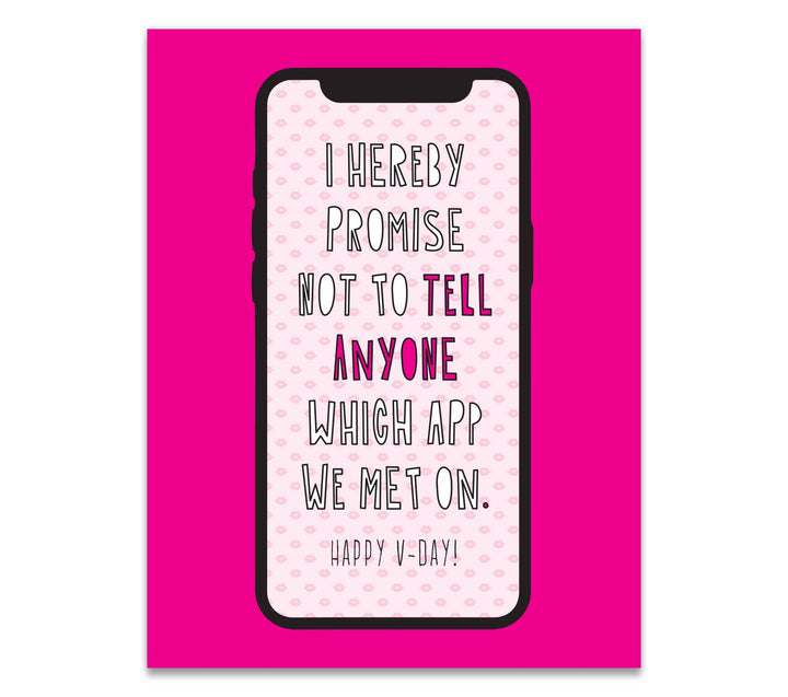 Which App We Met On Valentine Card Cards Near Modern Disaster Paper Skyscraper Gift Shop Charlotte