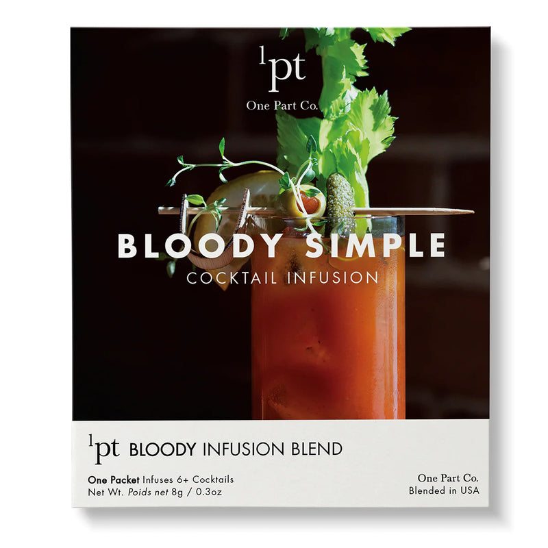 1pt Cocktail Pack | Bloody Simple Drinks One Part Classic  Paper Skyscraper Gift Shop Charlotte