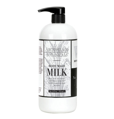 Milk 33 oz. Body Wash Beauty + Wellness Archipelago  Paper Skyscraper Gift Shop Charlotte