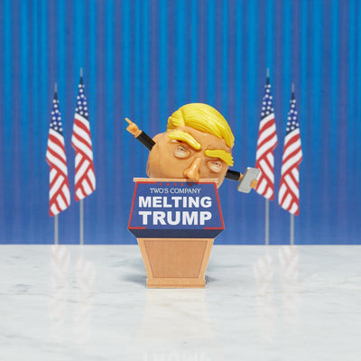 The Original Melting Trump Jokes & Novelty Two's Company  Paper Skyscraper Gift Shop Charlotte