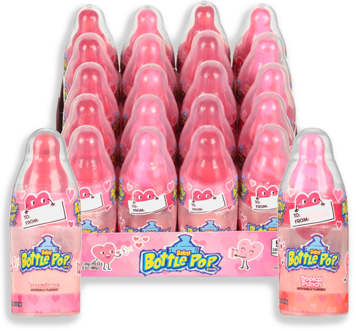 Valentine's Baby Bottle Pop Valentine's Day Redstone Foods  Paper Skyscraper Gift Shop Charlotte