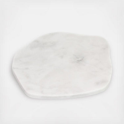 White Marble Organic Plate 6" | Small Home Decor BIDK Home  Paper Skyscraper Gift Shop Charlotte