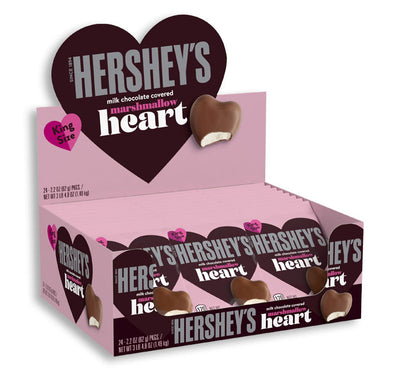 Hershey's Marshmallow Heart Valentine's Day Redstone Foods  Paper Skyscraper Gift Shop Charlotte