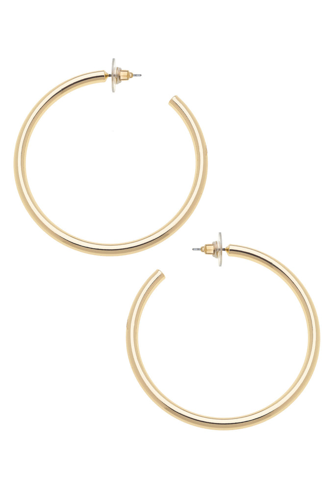 Ivy Hoop Earrings Accessories Canvas Style Paper Skyscraper Gift Shop Charlotte