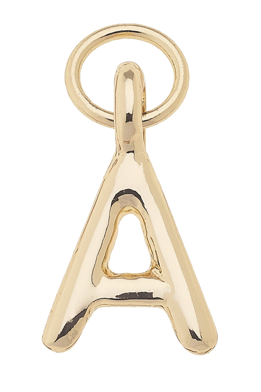 Mini "A" Initial Charm Accessories Canvas Style Paper Skyscraper Gift Shop Charlotte