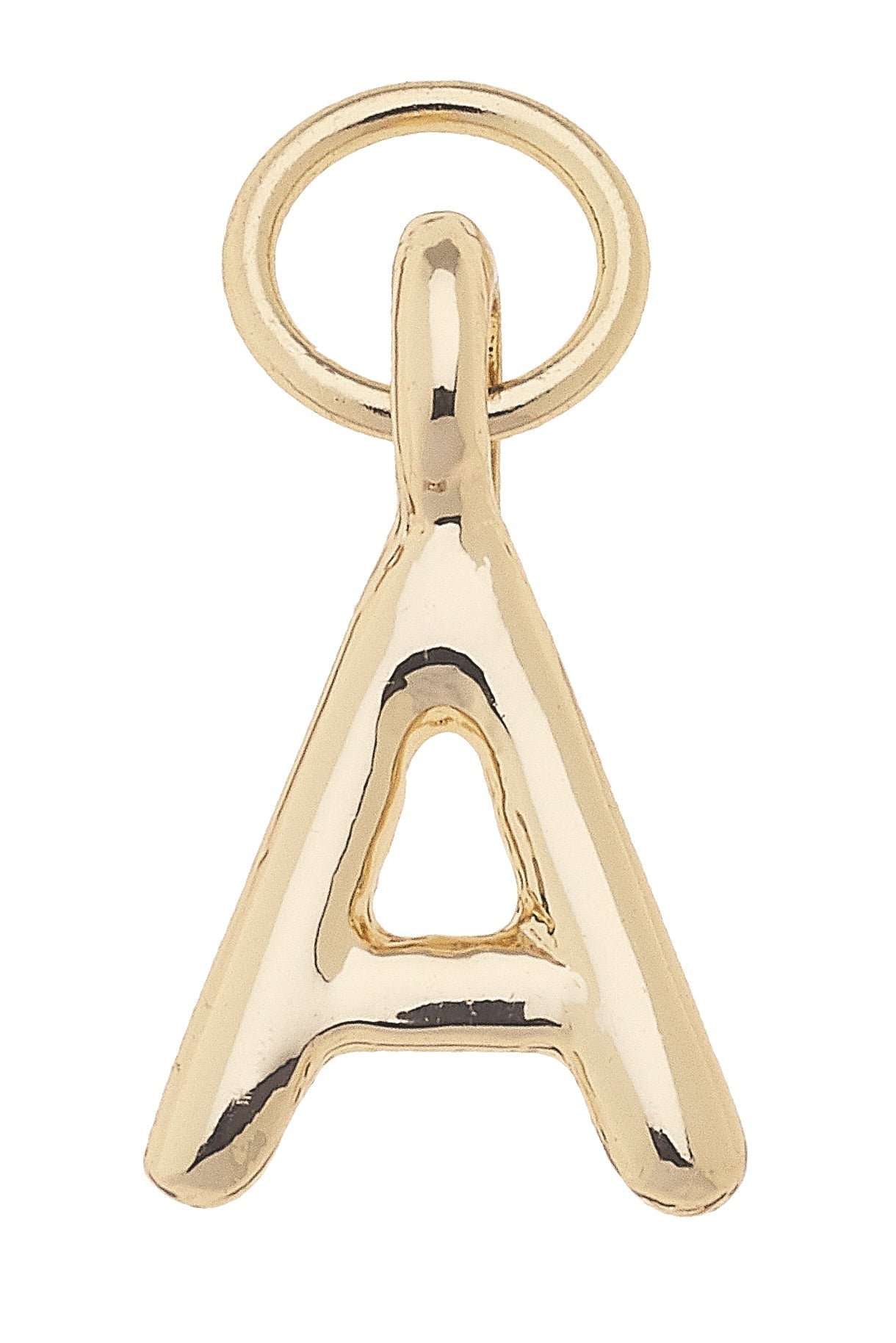 Mini "A" Initial Charm Accessories Canvas Style Paper Skyscraper Gift Shop Charlotte