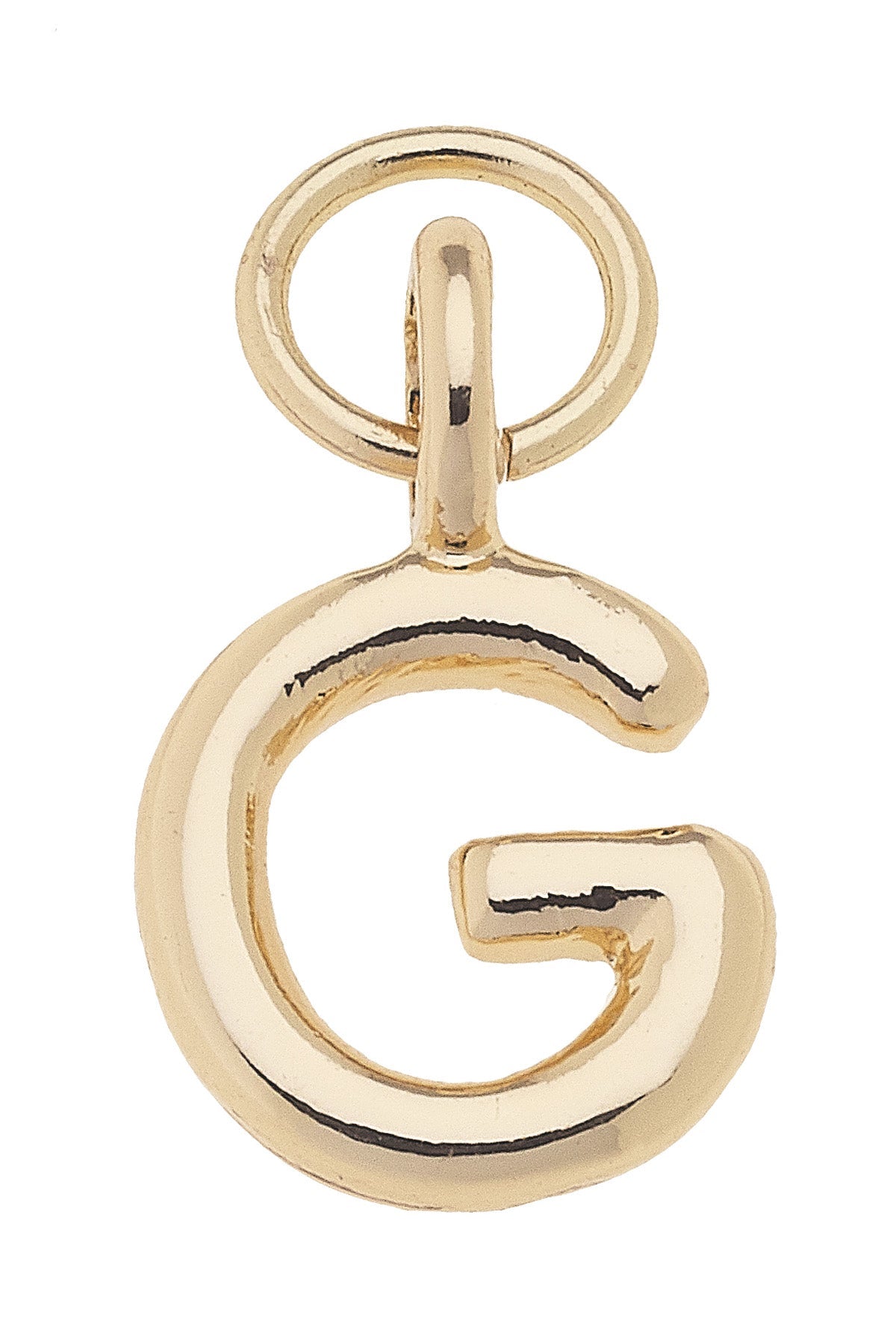 Mini "G" Initial Charm Accessories Canvas Style Paper Skyscraper Gift Shop Charlotte