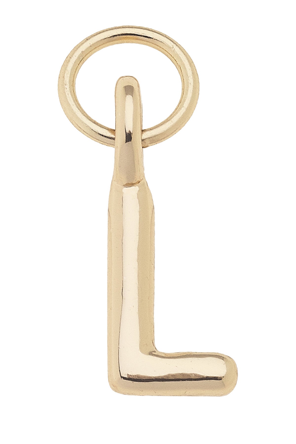 Mini "L" Initial Charm Accessories Canvas Style Paper Skyscraper Gift Shop Charlotte