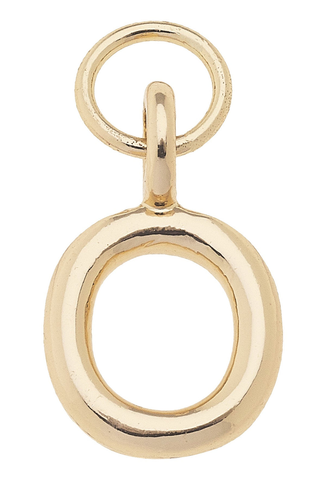 Mini "O" Initial Charm Accessories Canvas Style Paper Skyscraper Gift Shop Charlotte