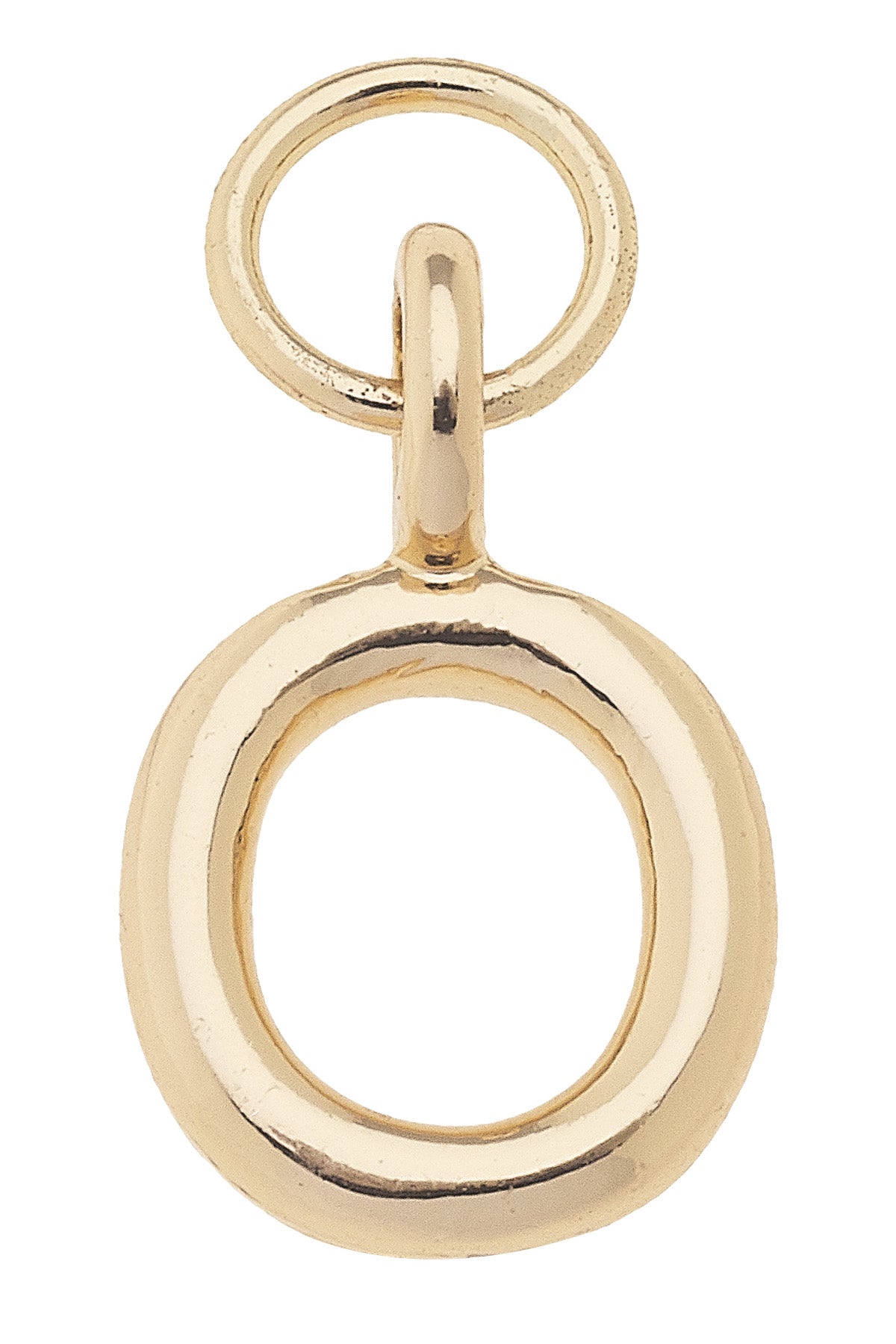 Mini "O" Initial Charm Accessories Canvas Style Paper Skyscraper Gift Shop Charlotte