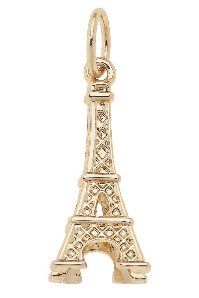 Eiffel Tower Charm Accessories Canvas Style Paper Skyscraper Gift Shop Charlotte