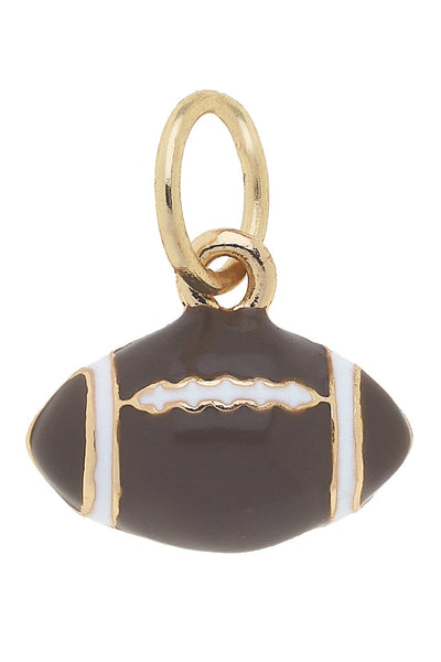 3-D Football Charm in Accessories Canvas Style Paper Skyscraper Gift Shop Charlotte