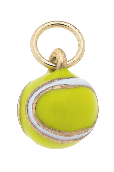 3-D Tennis Ball Charm Accessories Canvas Style Paper Skyscraper Gift Shop Charlotte