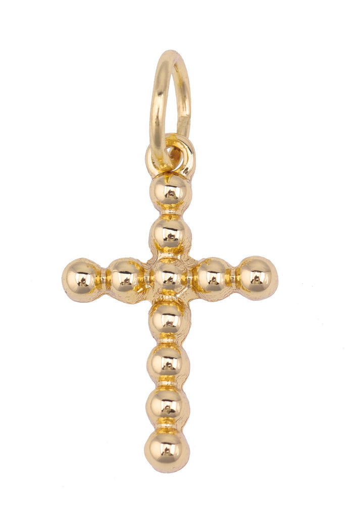 Beaded Cross Charm Accessories Canvas Style Paper Skyscraper Gift Shop Charlotte