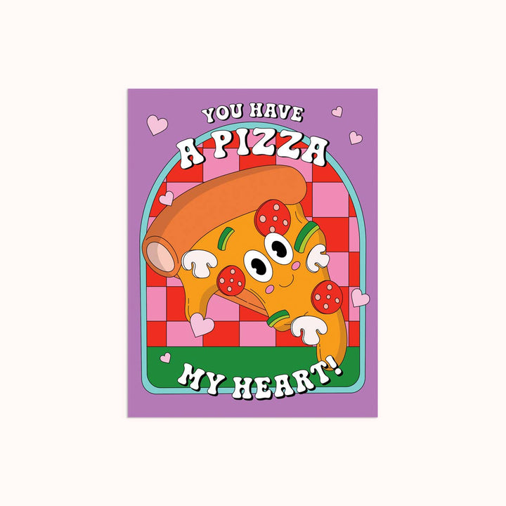 Pizza My Heart | Valentine's Day Cards Party Mountain Paper co.  Paper Skyscraper Gift Shop Charlotte