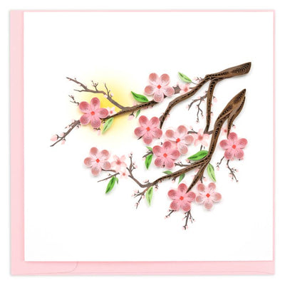 Cherry Blossoms Greeting Card Cards Quilling Card Paper Skyscraper Gift Shop Charlotte