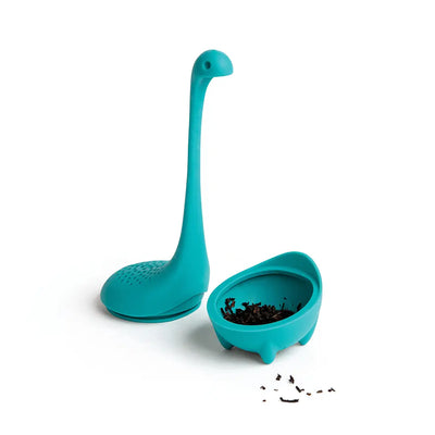 Baby Nessie Tea Infuser (Turquoise) Tea Infusers OTOTO  Paper Skyscraper Gift Shop Charlotte