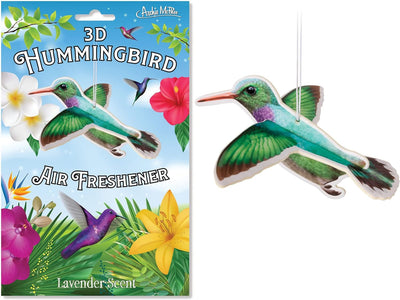 3-D Hummingbird Air Freshener  Accoutrements  Paper Skyscraper Gift Shop Charlotte