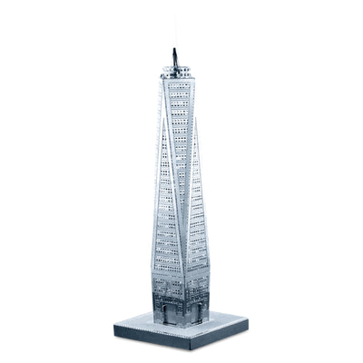 3D Metal Model | One World Trade Center Arts & Crafts Fascinations  Paper Skyscraper Gift Shop Charlotte
