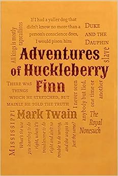 Adventures of Huckleberry Finn by Mark Twain | Imitation Leather BOOK Ingram Books  Paper Skyscraper Gift Shop Charlotte