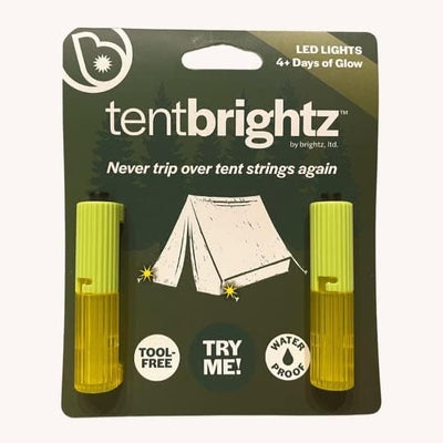 Tent Brights - Green Tubes/ Yellow LEDS Outdoors Brightz  Paper Skyscraper Gift Shop Charlotte