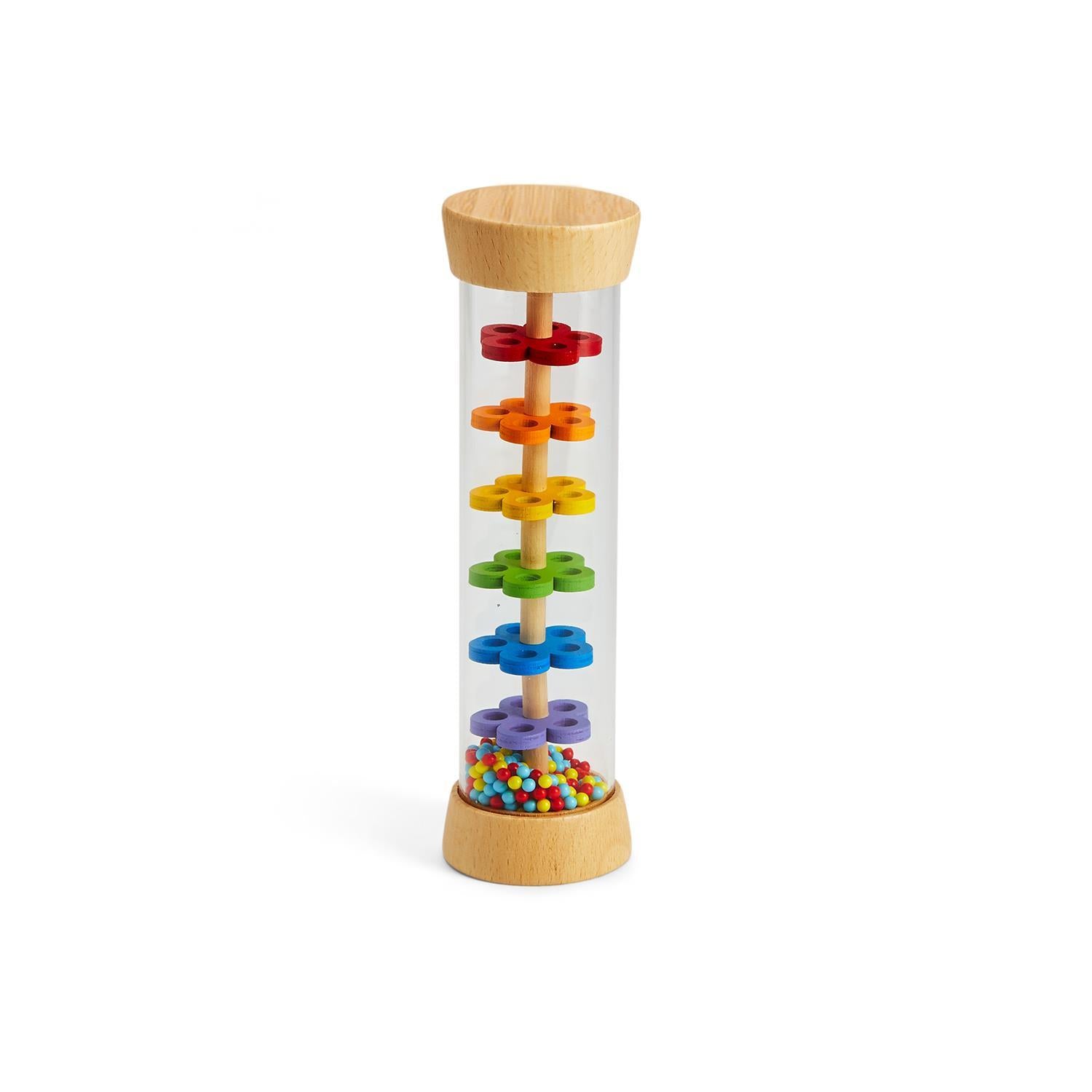 Rainbow Beads Rattle Toy Kids Two's Company Paper Skyscraper Gift Shop Charlotte