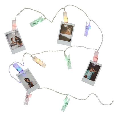 Rainbow Gallery LED String Lights Clips Home Decor Two's Company  Paper Skyscraper Gift Shop Charlotte