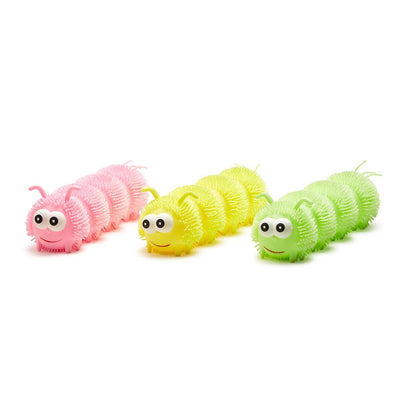 Fuzzie the Caterpillar Vanilla Scented Light Up Puffer | Assorted Kid Toys Two's Company  Paper Skyscraper Gift Shop Charlotte