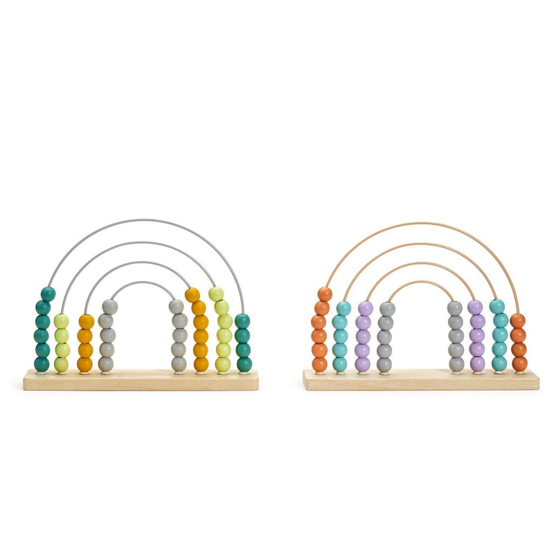 Counting Rainbows Hand-Crafted Wooden Abacus | Assorted Kids Two&