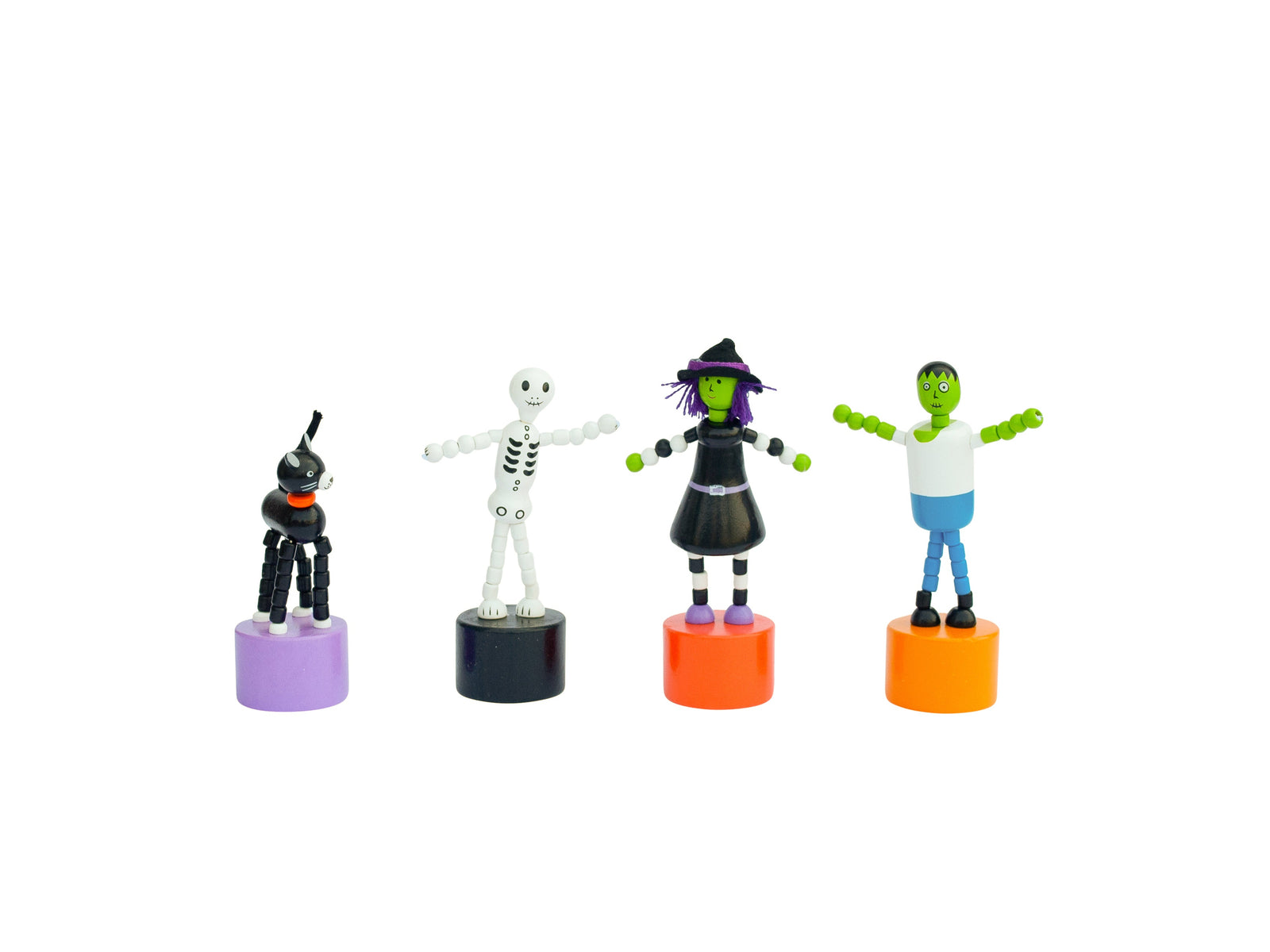 Push Puppet Spooky Creatures Toys & Games Jack Rabbit Creations Paper Skyscraper Gift Shop Charlotte