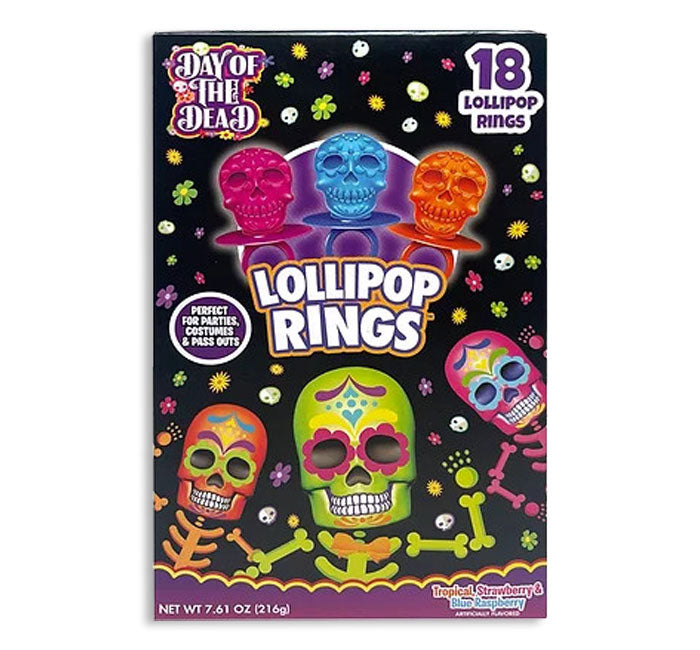 Sugar Skulls Lollipop Rings Halloween Redstone Foods  Paper Skyscraper Gift Shop Charlotte