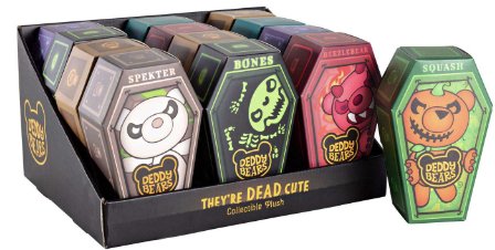 5" Deddy Bear Coffins Kids Toys License 2 Play  Paper Skyscraper Gift Shop Charlotte