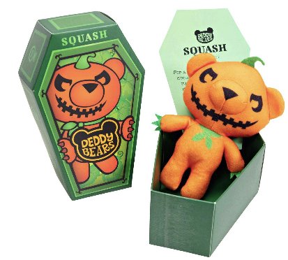 5" Deddy Bear Coffins Kids Toys License 2 Play  Paper Skyscraper Gift Shop Charlotte