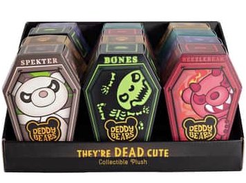5" Deddy Bear Coffins Kids Toys License 2 Play  Paper Skyscraper Gift Shop Charlotte