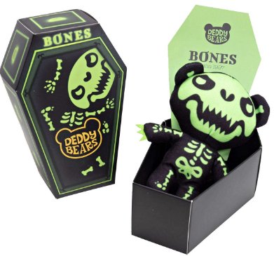 5" Deddy Bear Coffins Kids Toys License 2 Play  Paper Skyscraper Gift Shop Charlotte