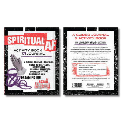 Spiritual AF Journal Journals Knock Knock  Paper Skyscraper Gift Shop Charlotte