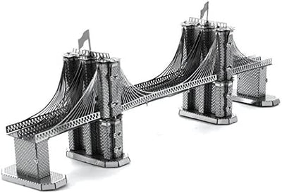 3D Metal Model | Brooklyn Bridge Arts & Crafts Fascinations  Paper Skyscraper Gift Shop Charlotte