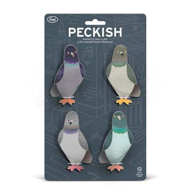 Peckish - Bag clips - 4 Kitchen Fred & Friends  Paper Skyscraper Gift Shop Charlotte
