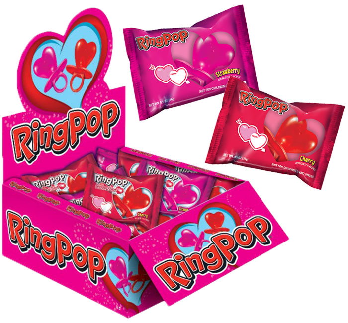 Heart Shaped Ring Pop Paper Skyscraper