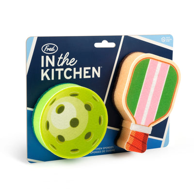 In The Kitchen Sponges | Set of Two Cleaning Fred & Friends Paper Skyscraper Gift Shop Charlotte